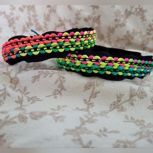 Handmade Funky Neon Rainbow Chokers
